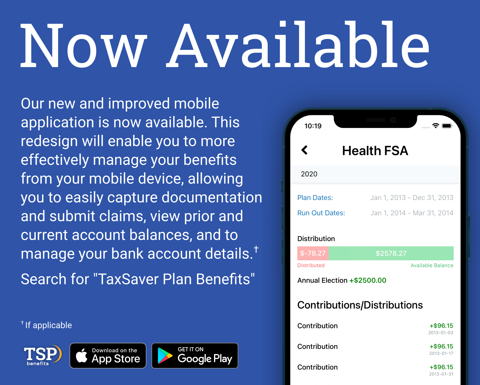 Download the TaxSaver Plan Mobile Application